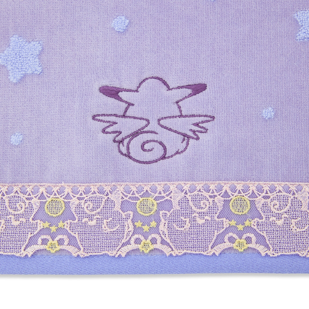 Authentic Pokemon Face Towel with Full Moon Night pattern, made in Japan
