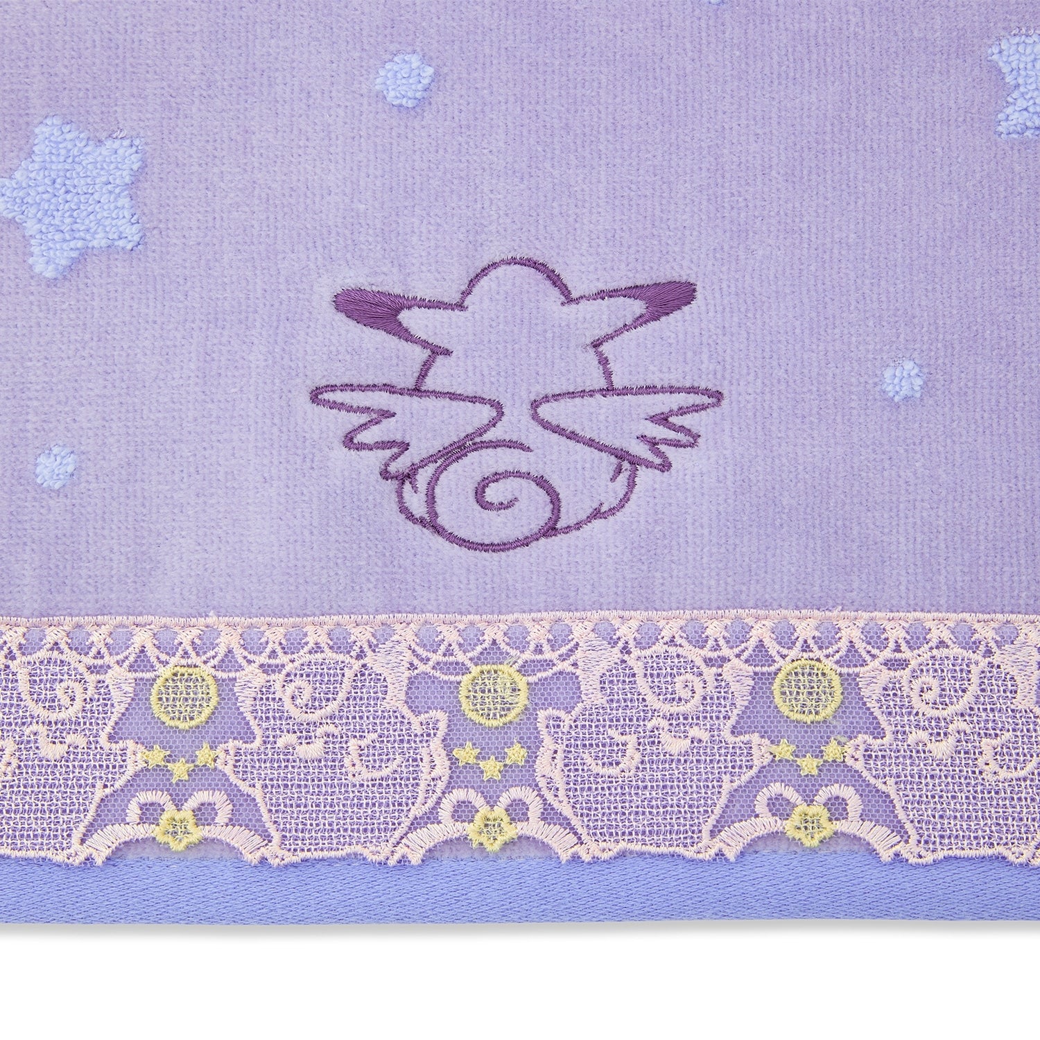 Authentic Pokemon Face Towel with Full Moon Night pattern, made in Japan