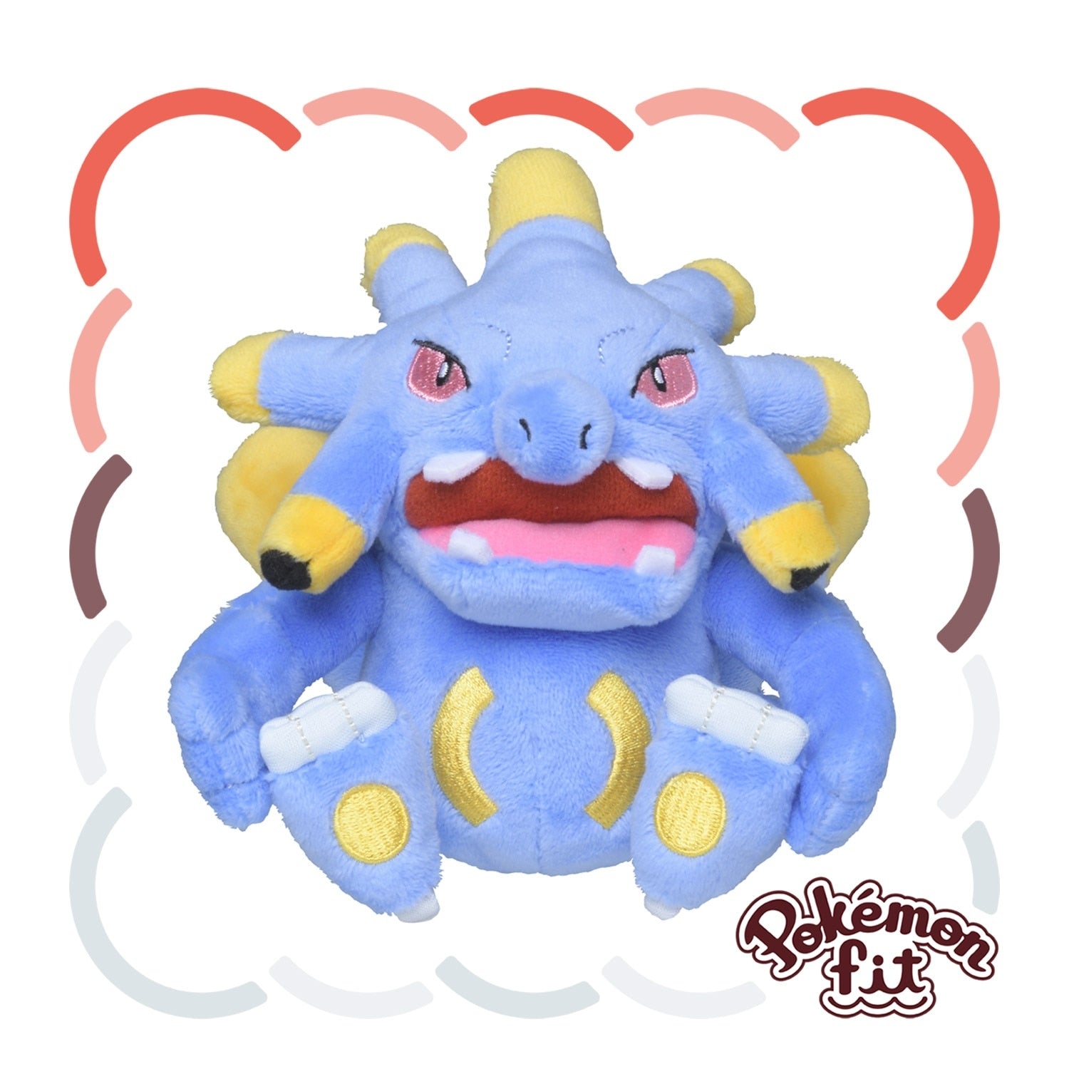 295 Plush Pokémon fit Bakuong from Japan, cute plush with vibrant colors