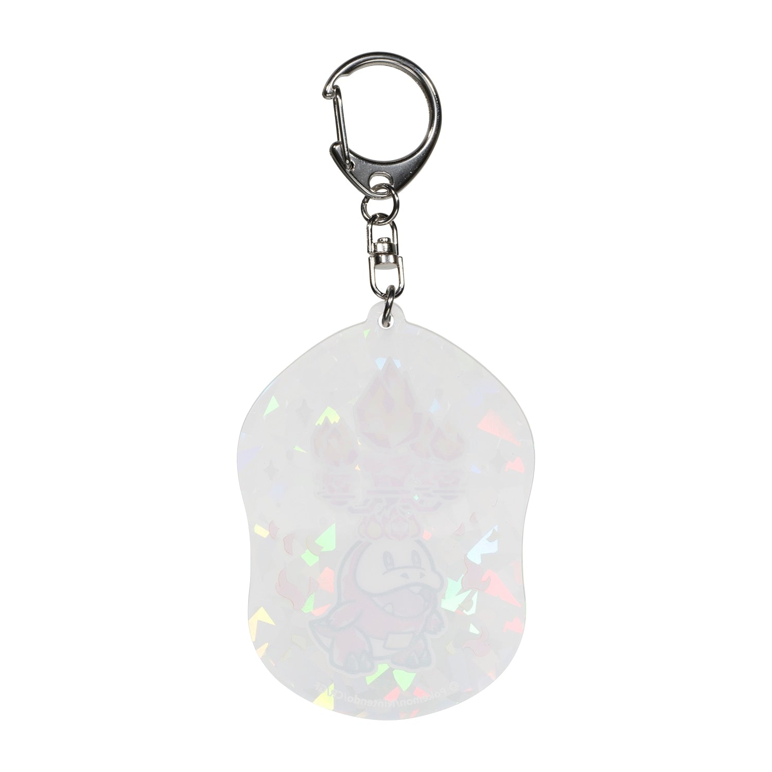 Official Pokemon Center Japan Fuecoco keychain with detailed artwork from Japan