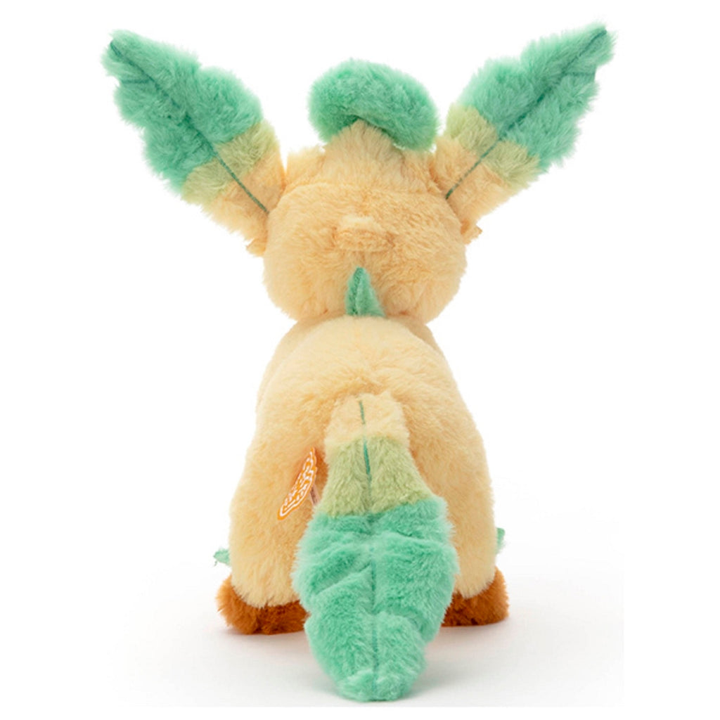 Authentic I'm exhausted! Leafia plushie with Pokemon Center tag from Japan