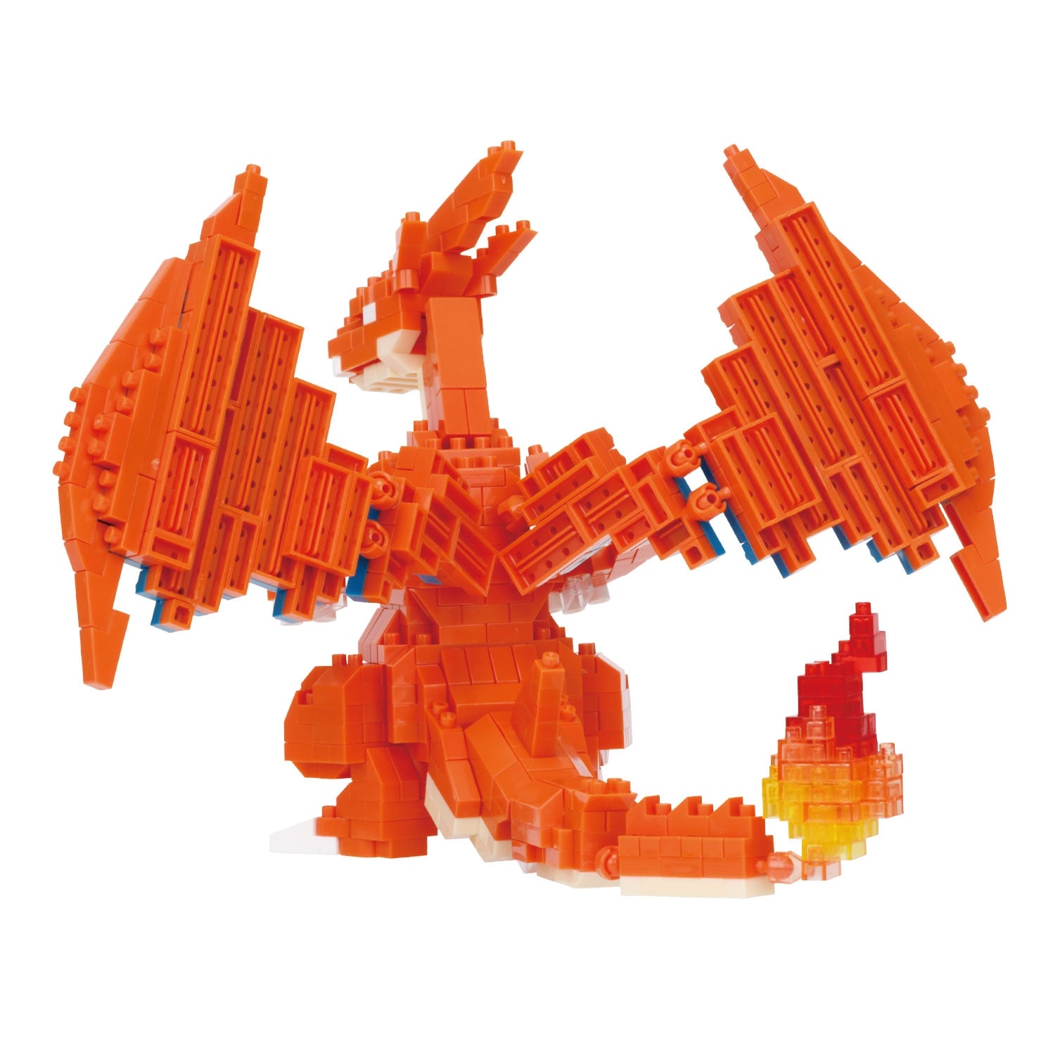 Japanese collectible Nanoblock Mega Charizard Y RS with intricate details