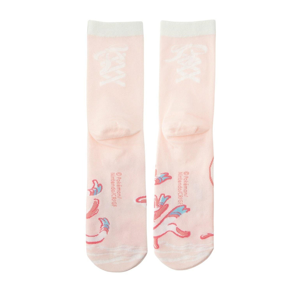 [Choice] Crew socks Nymphia (19-21cm)/(23-25cm)