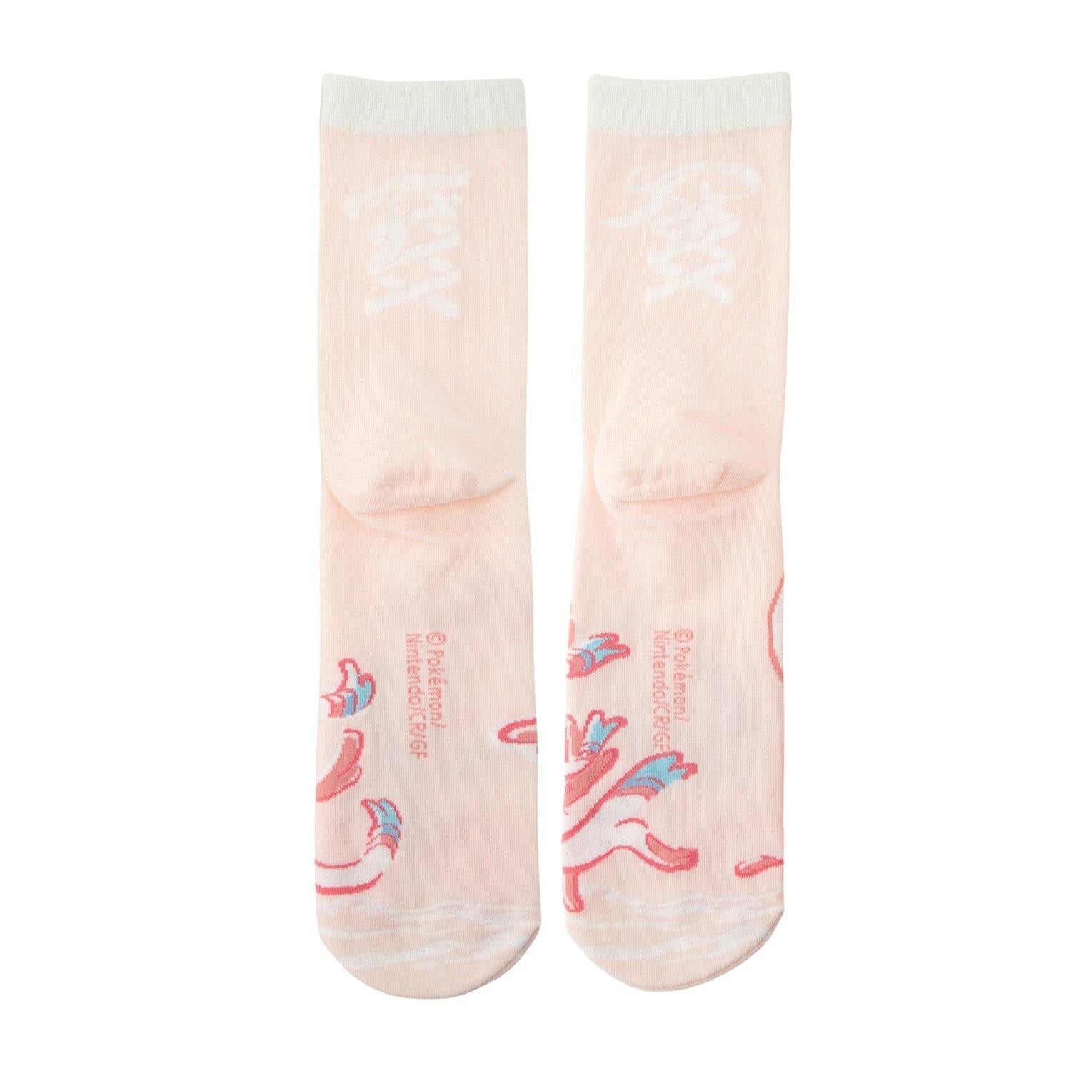 [Choice] Crew socks Nymphia (19-21cm)/(23-25cm)