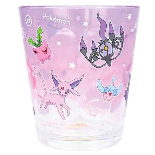 Dot tumbler gradation/purple & pink