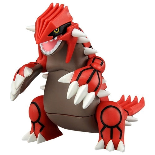 Moncolle ML-03 Groudon figure from Japan, detailed Pokemon model