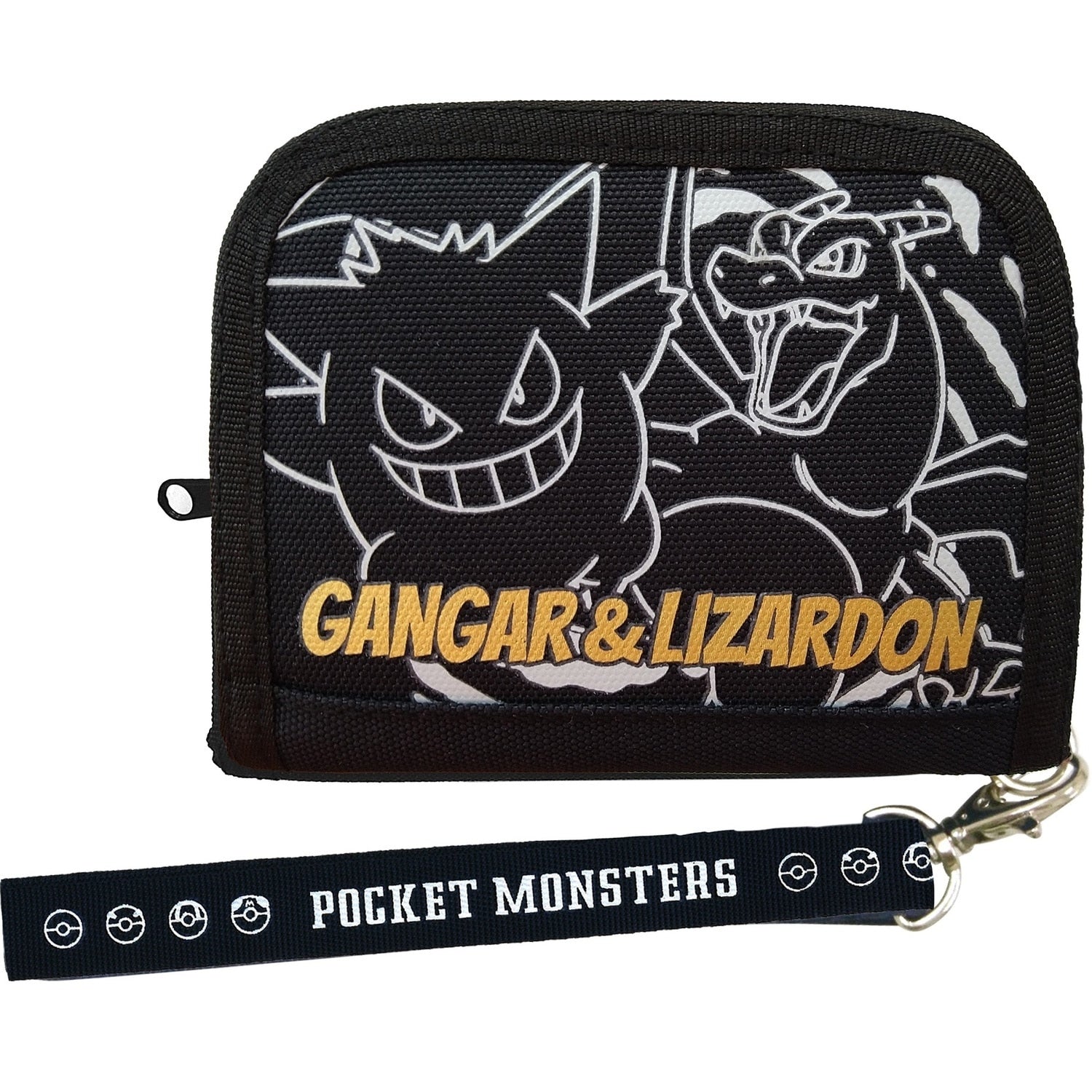Round wallet Gengar & Charizard BK