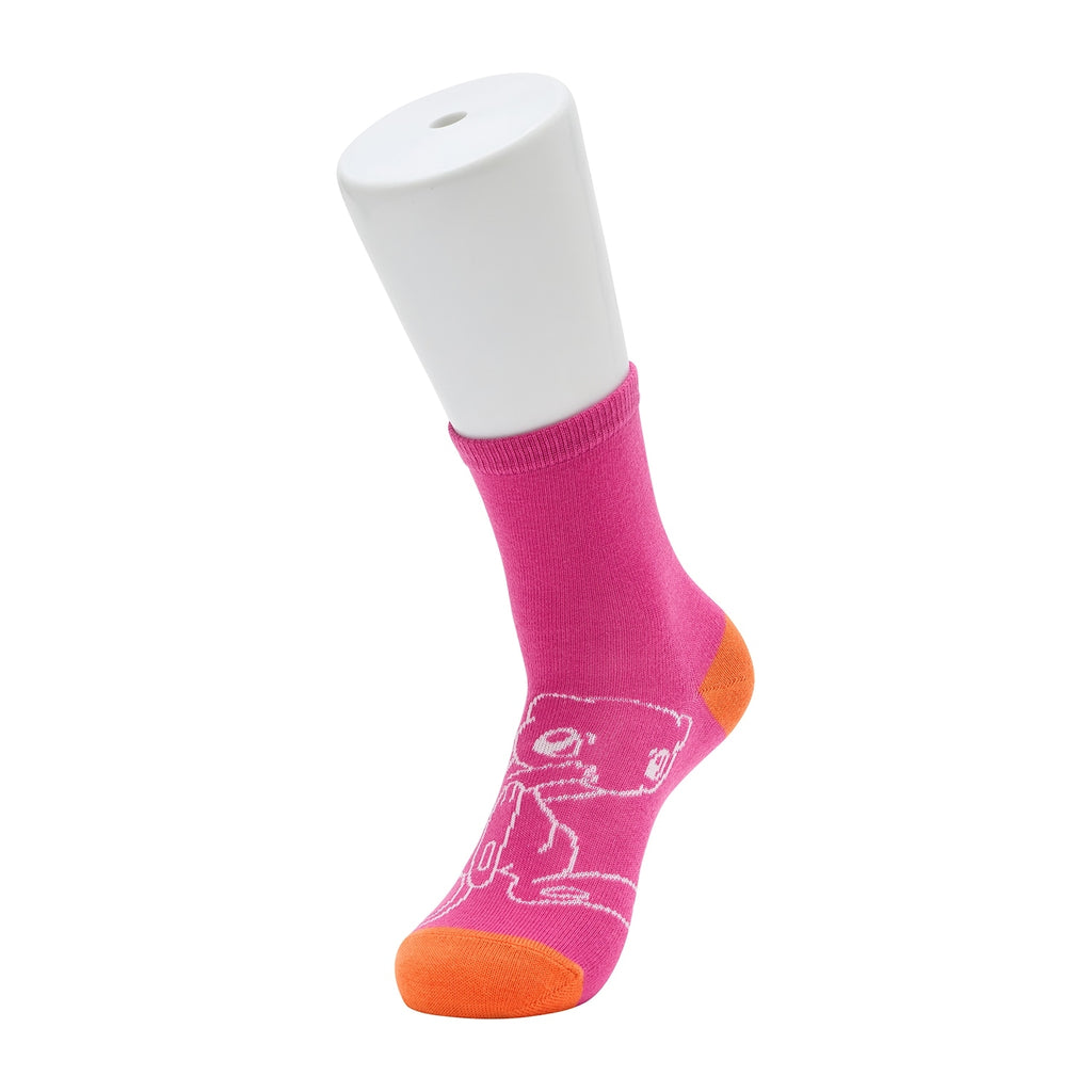[Choose] Crew socks NeonColor MW19-21