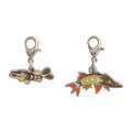Pokemon National Encyclopedia Metal Charm from Japan, detailed metal design