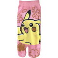 Tabi socks Pikachu flower flyer ladies (23-25cm)
