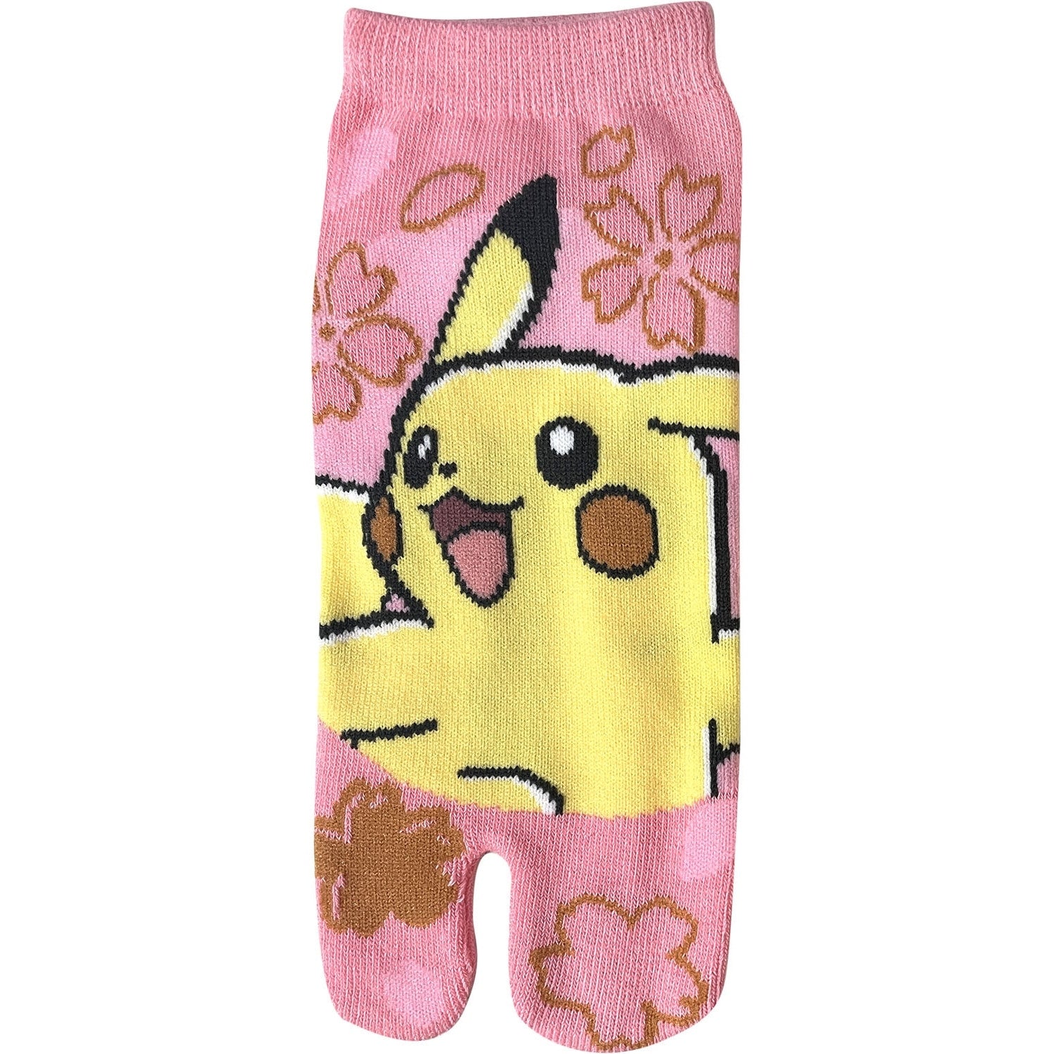 Tabi socks Pikachu flower flyer ladies (23-25cm)