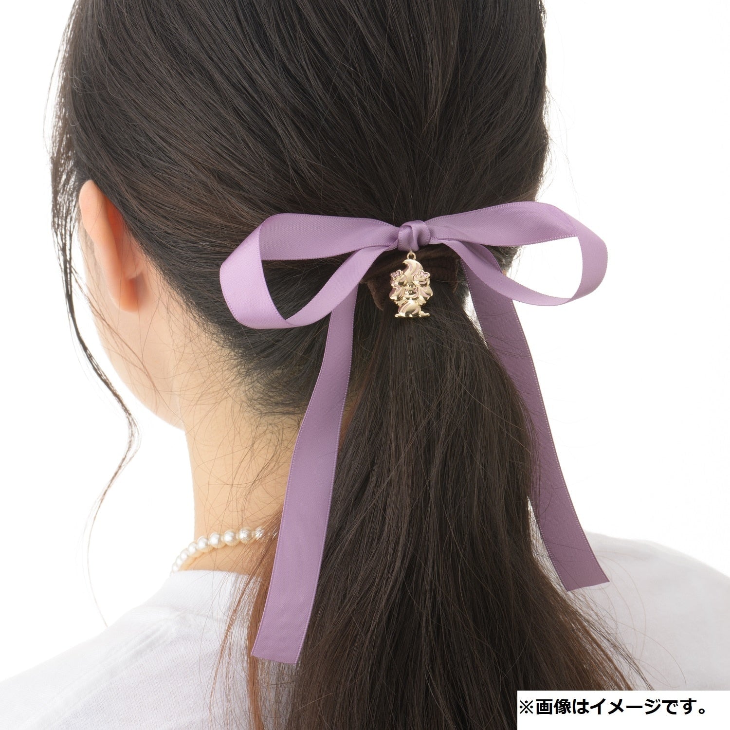 Pokémon Satin Ribbon Accessory with vibrant colors and Mawhip details, shipped from Japan
