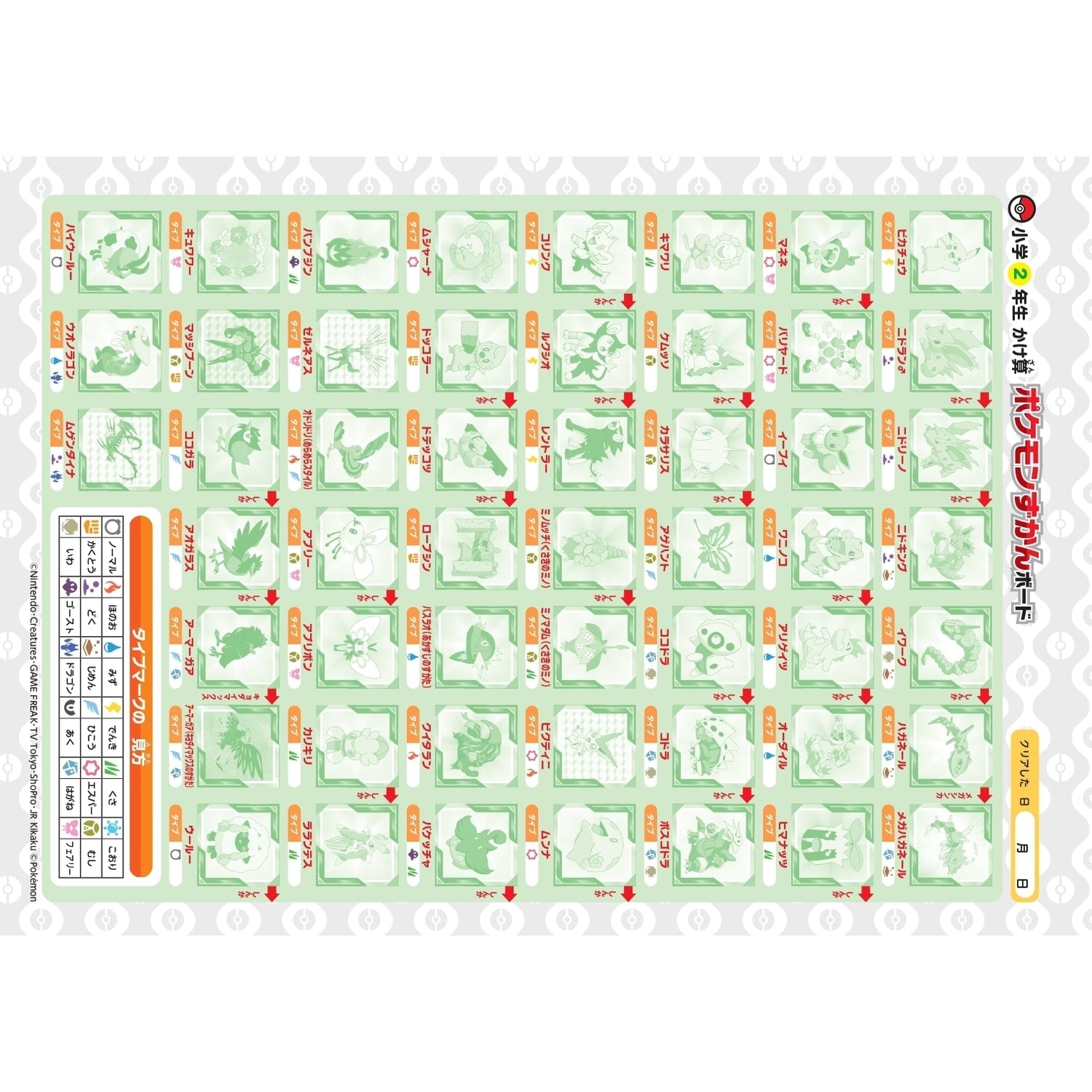 Zukan drill 2nd grade elementary school multiplication