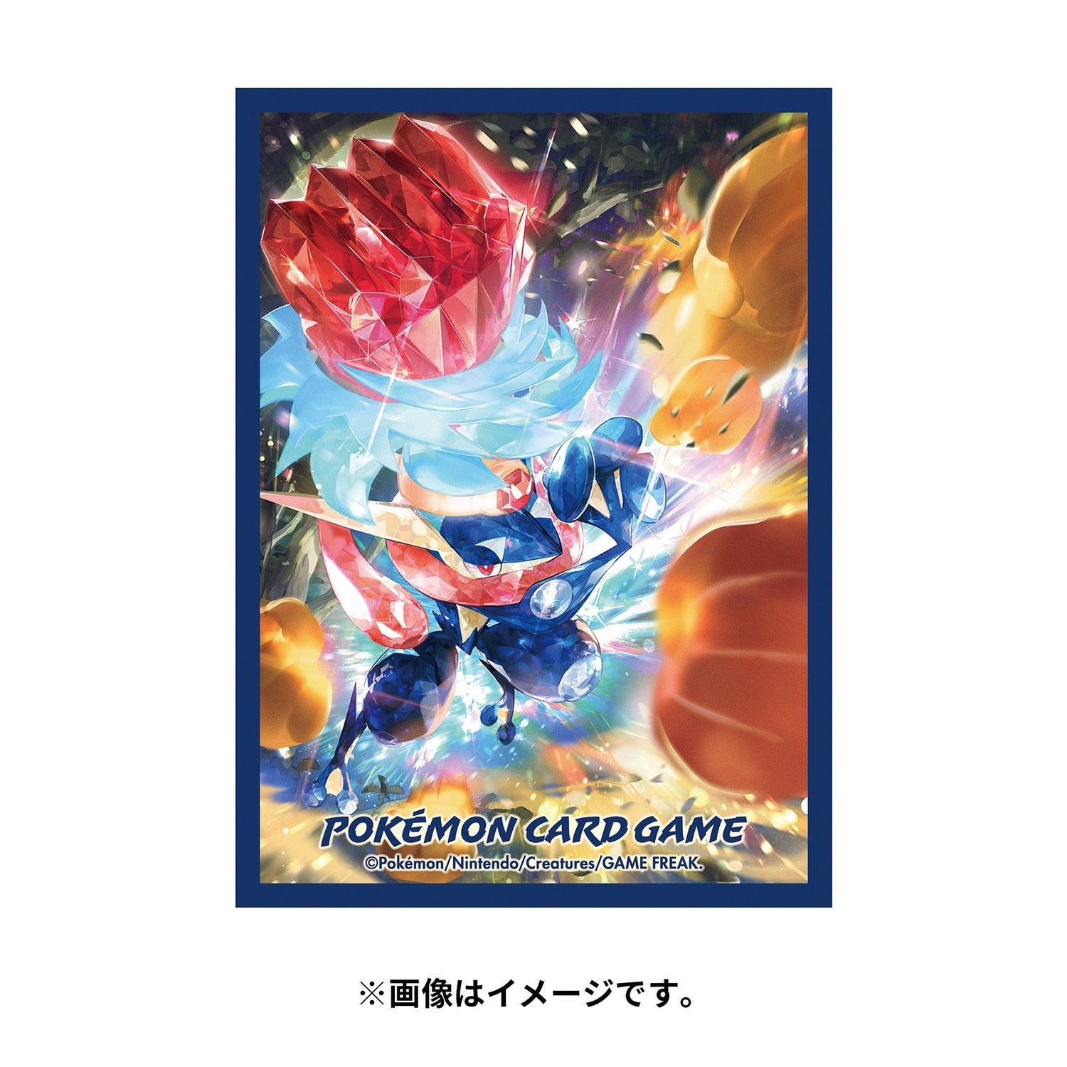Pokémon TCG Deck Sleeves Premium Gloss Fighting Terastal Greninja #658