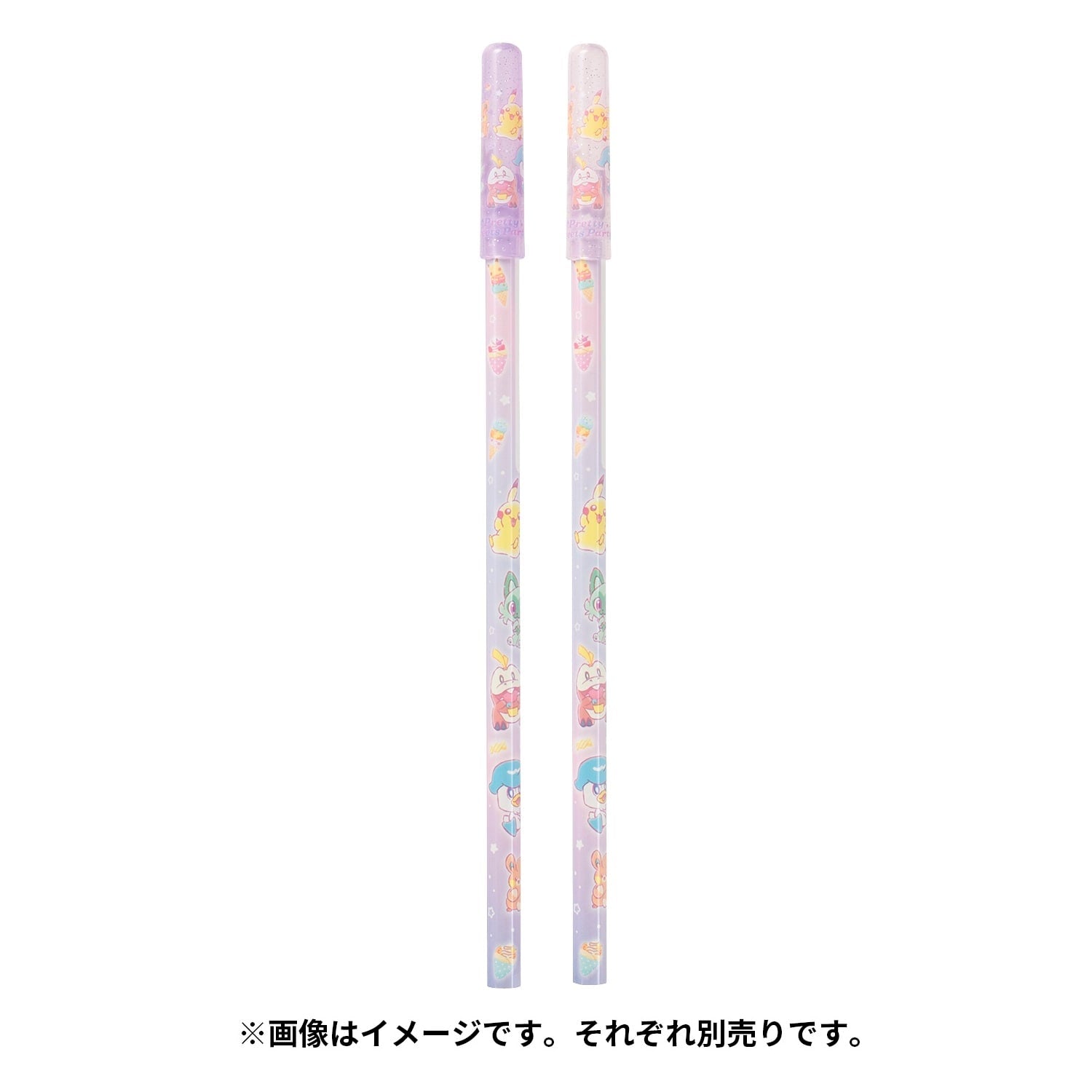 Authentic Pokemon Japan pencil cap, Pretty Sweets Party, detailed characters