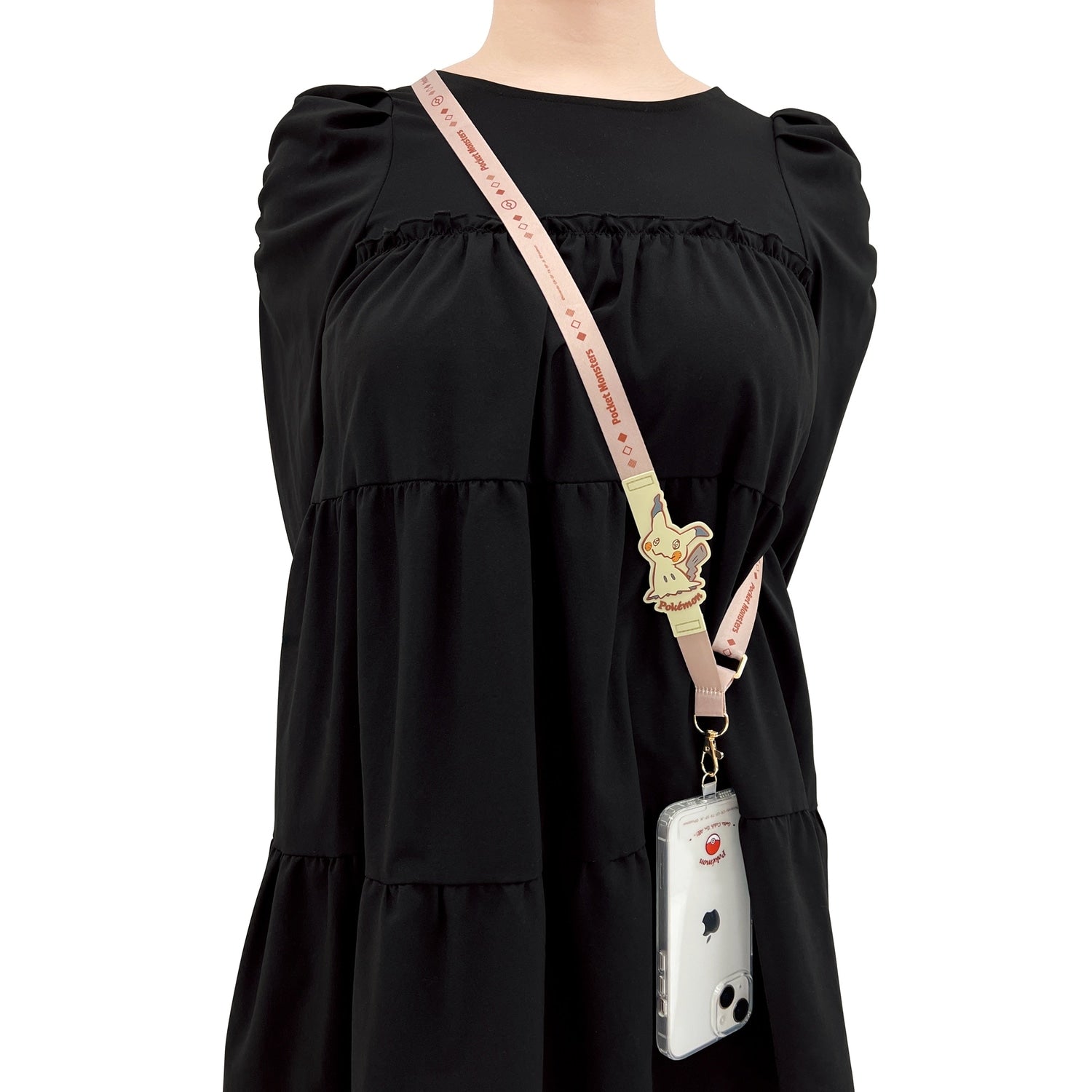 Shoulder strap with rubber parts Mimikyu
