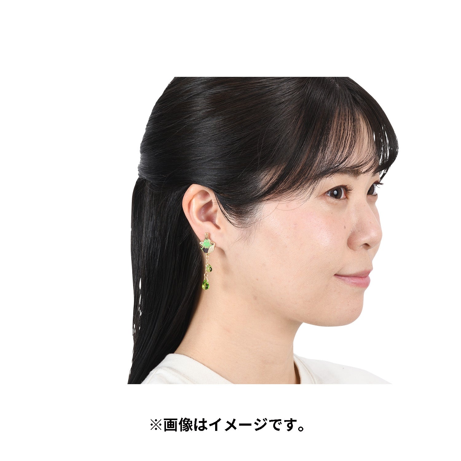 Rare Pokémon Collectible Earrings with Chades and Yabasocha designs from Japan