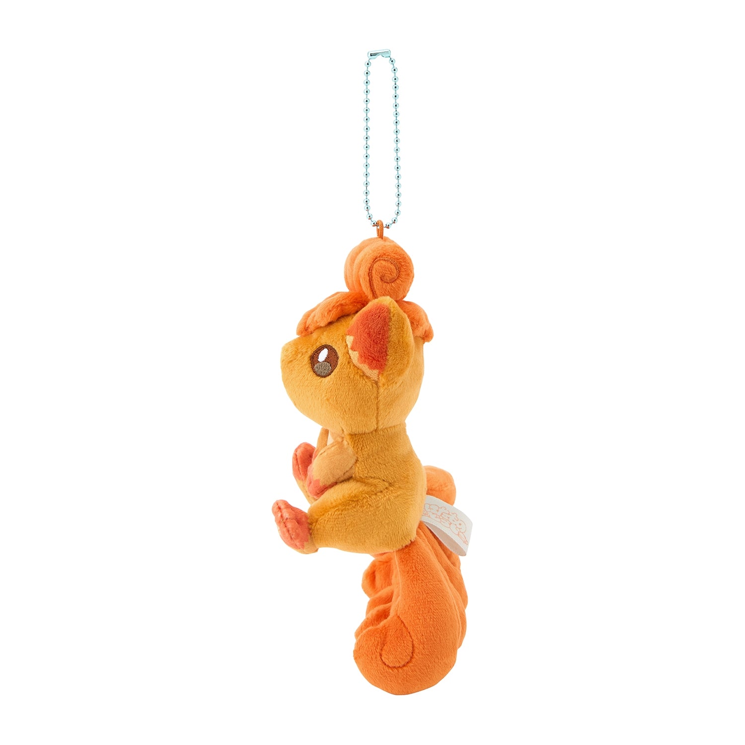 Close-up of Vulpix magnet mascot's magnetic connection from Japan