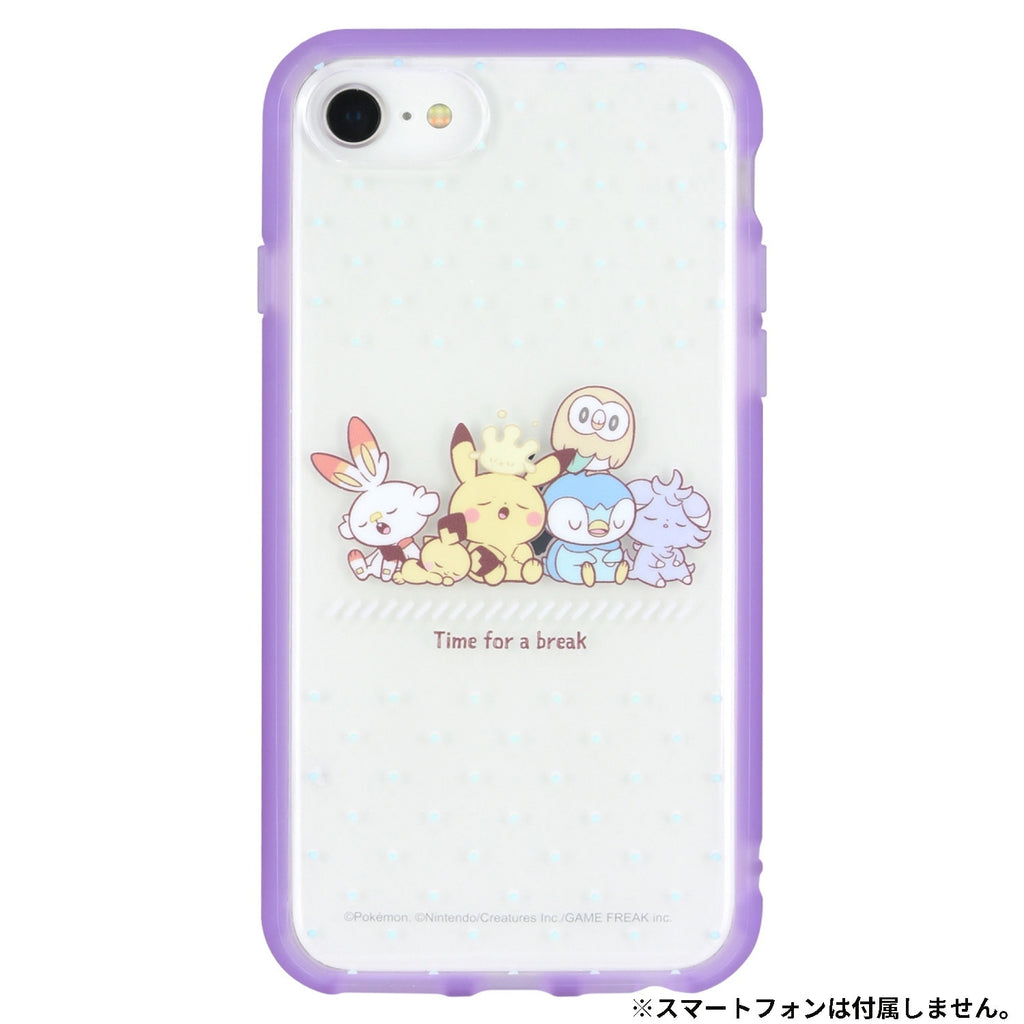 Pokepiece IIIIfit Clear iPhone SE (3rd/2nd generation)/8/7/6s/6 compatible ca...