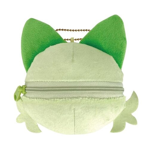 Authentic Pokemon Nyaoha plushie from Japan, soft and cuddly mascot with vibrant colors