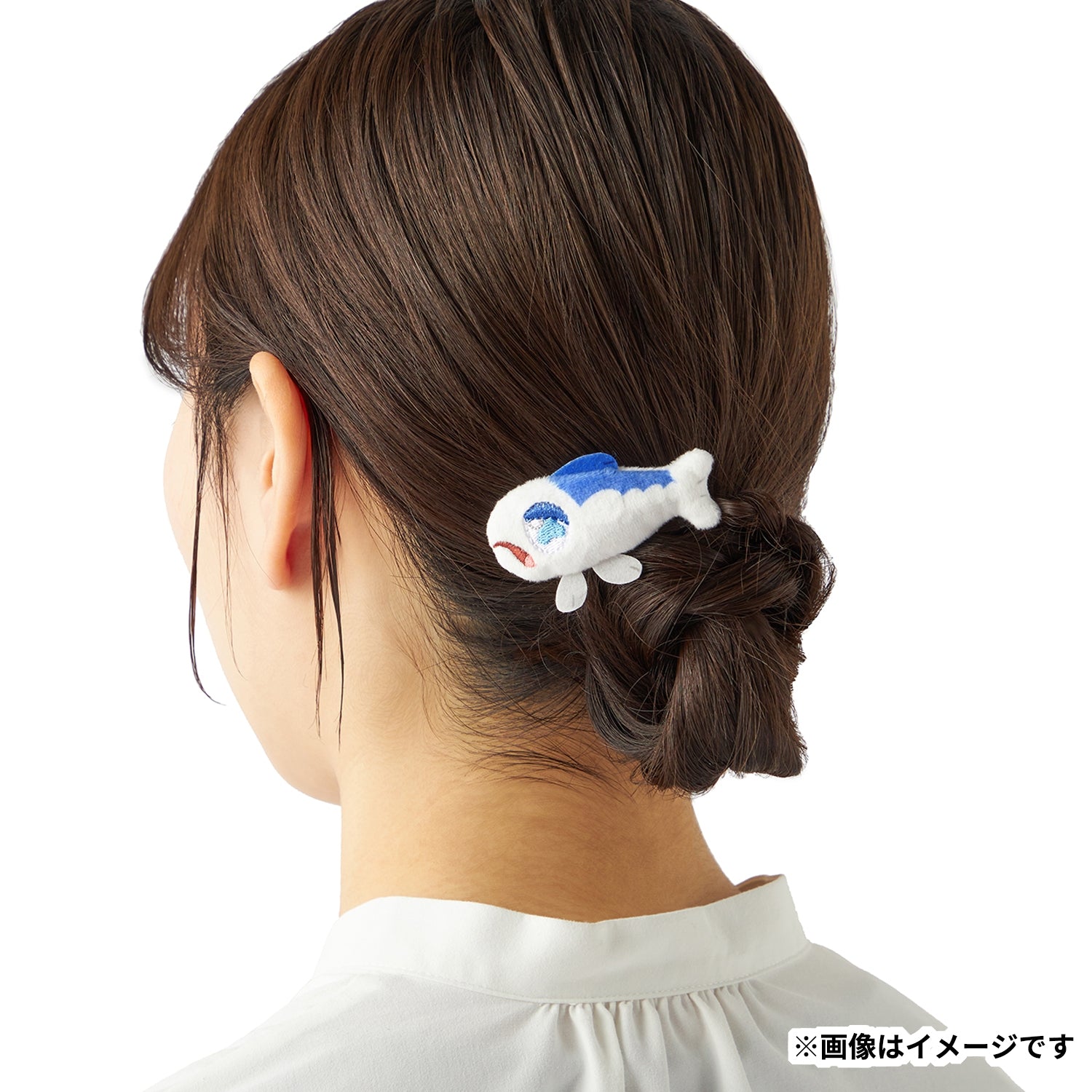 Authentic Pokémon Hairpin 91 Yowashi packaging from Japan, with JAN code