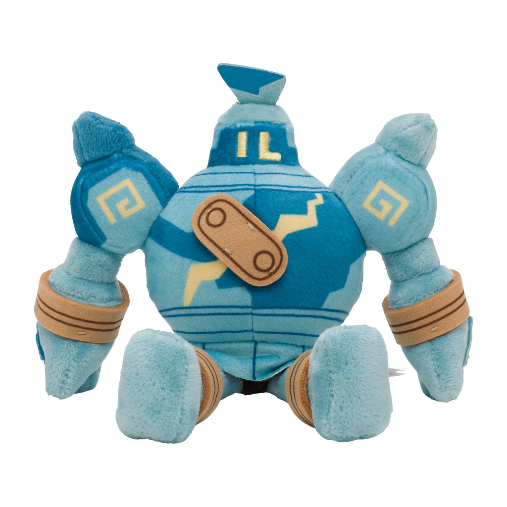 Authentic Pokémon plushie 623 fit Golug, soft and cuddly from Japan