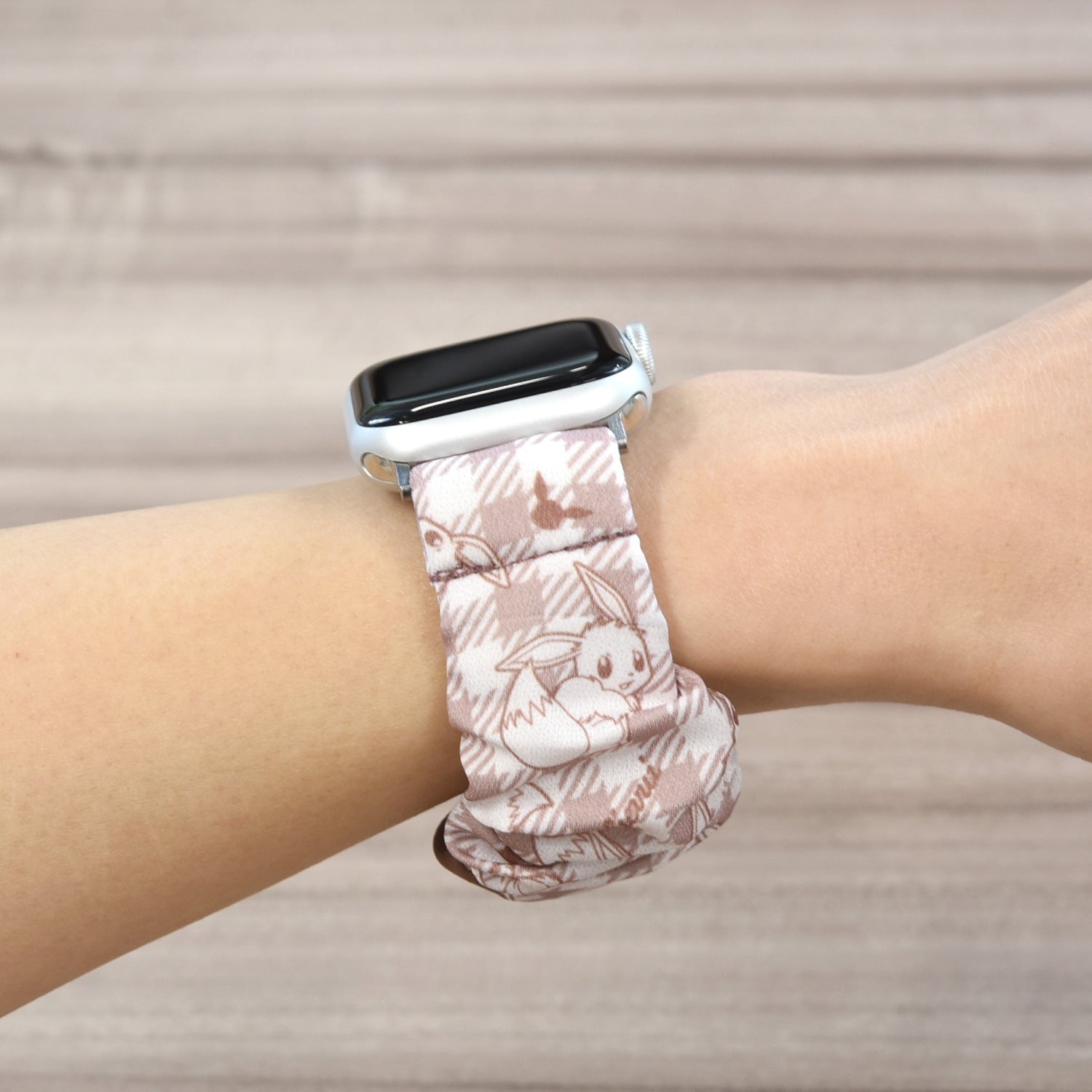 Apple Watch 42/41/40/38mm compatible scrunchie band Eevee