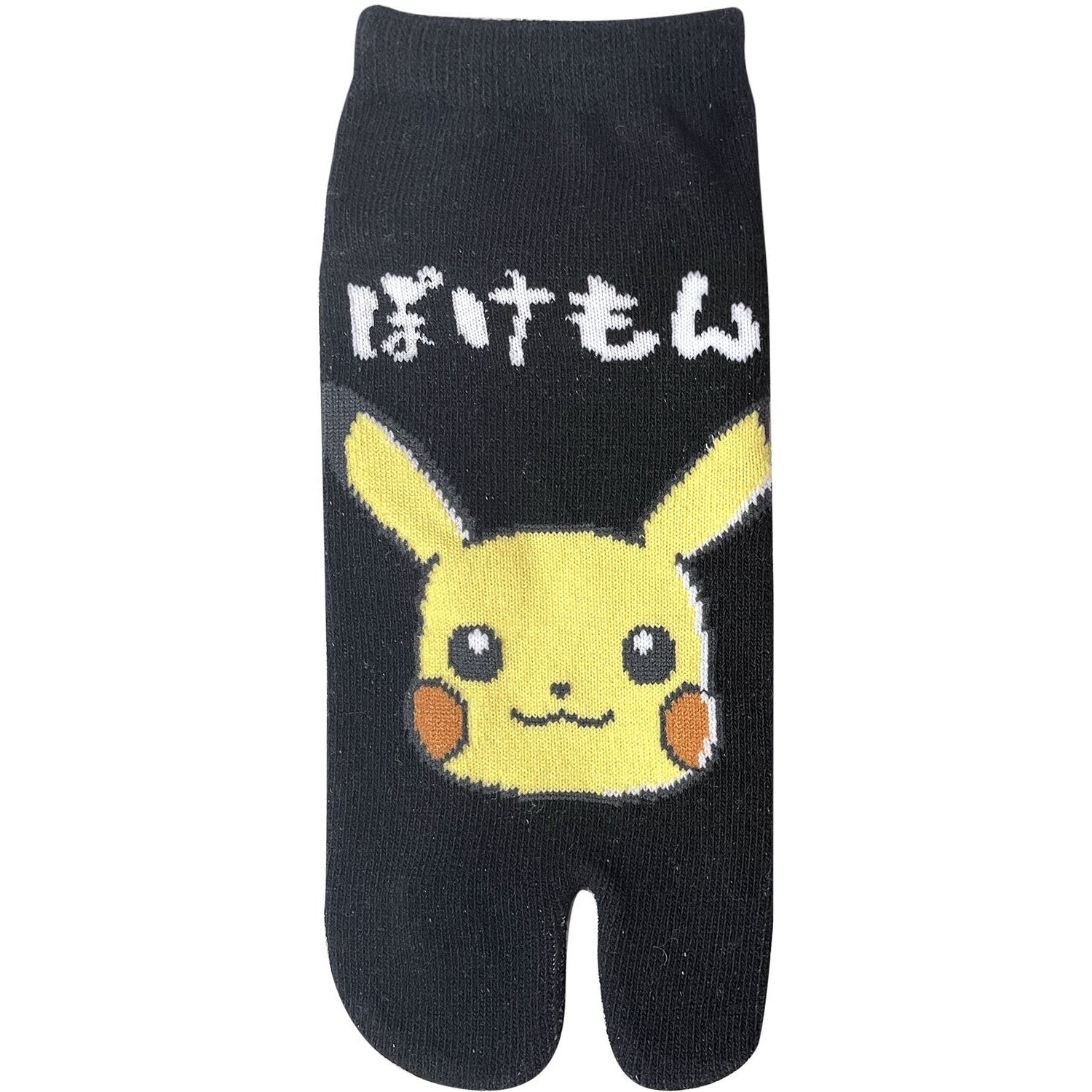 Tabi Socks Pikachu Face BK Women's (23-25cm)