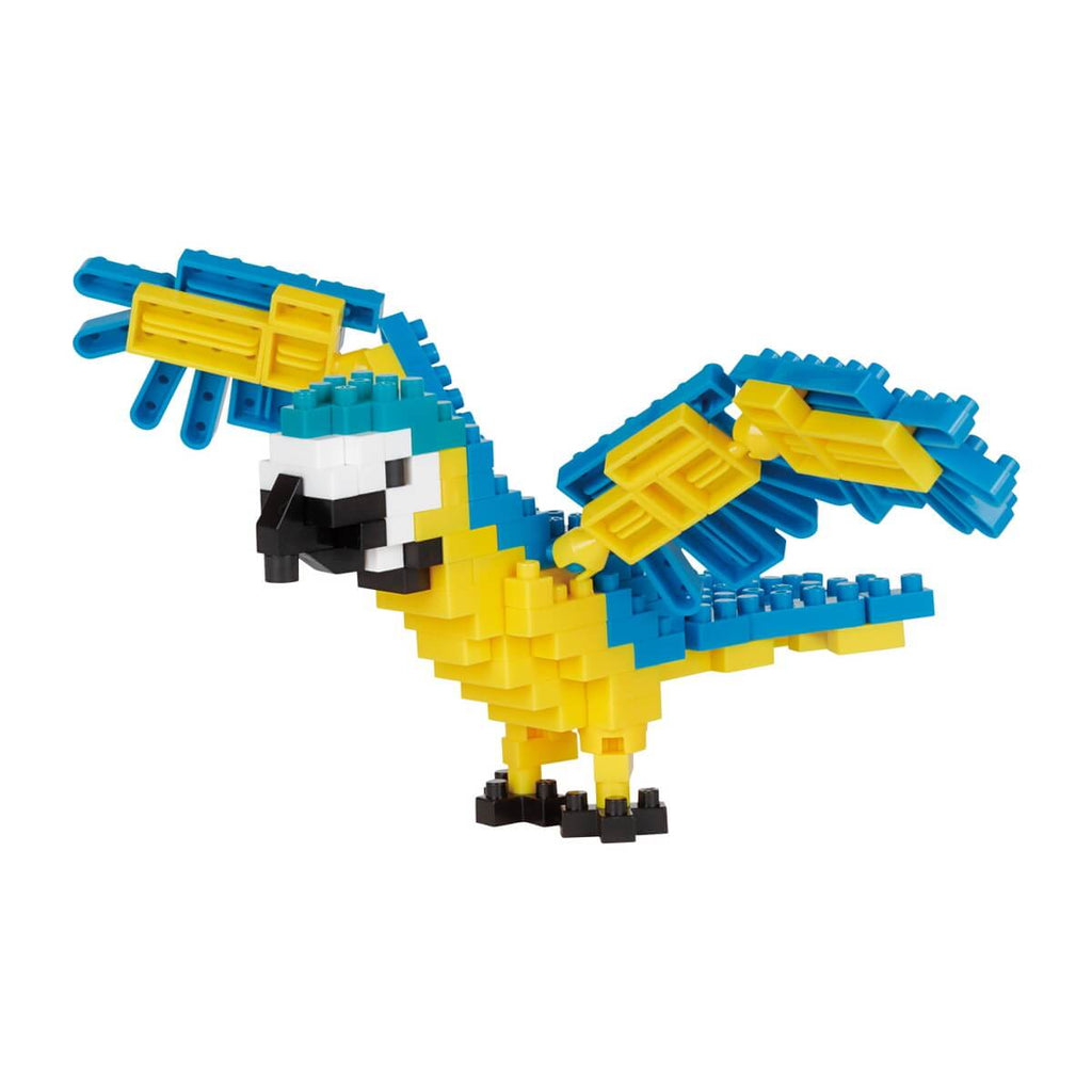 nanoblock blue macaw