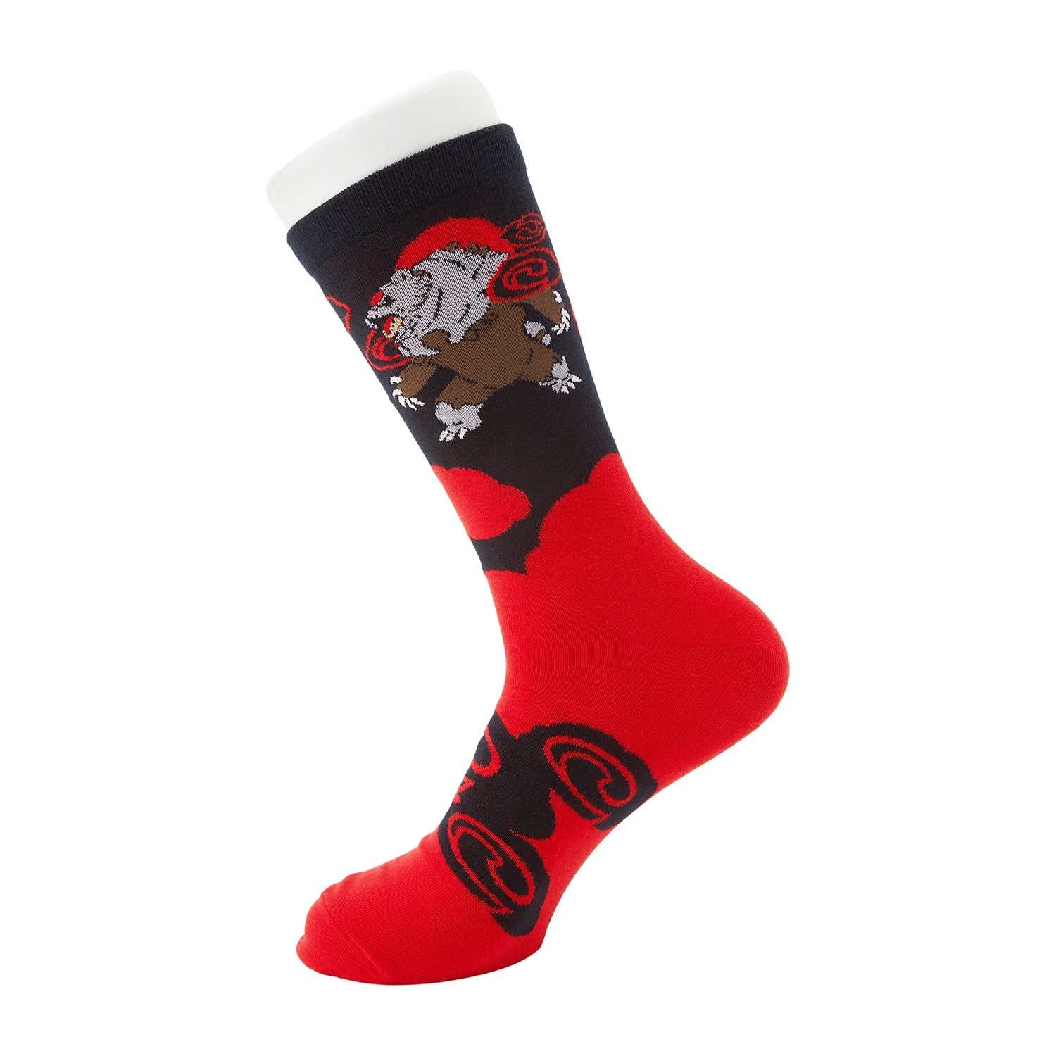 [Choice] Crew socks Gachiguma (Akatsuki) (25-27cm)