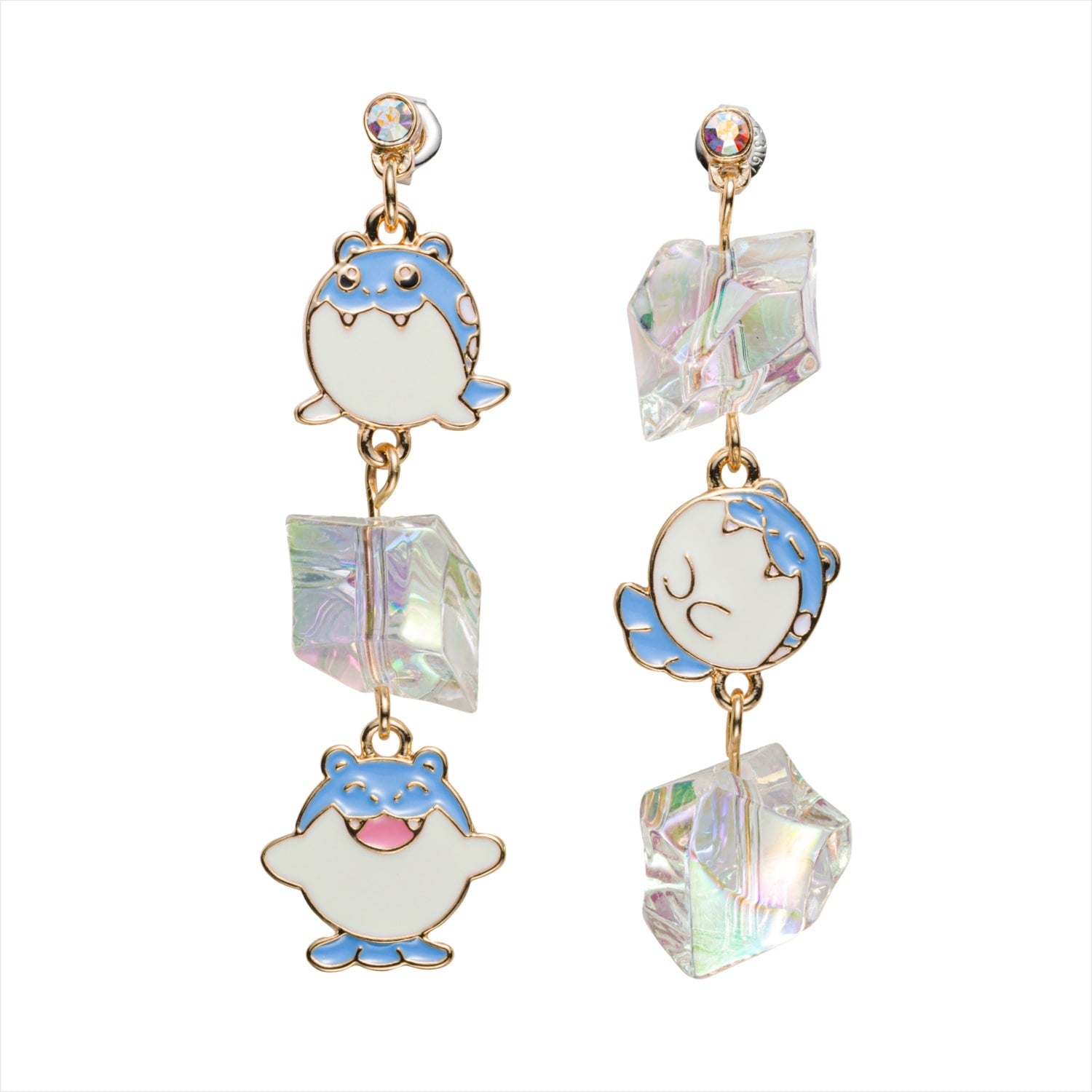 Pokémon Accessory Earrings 87 Tamaseal with colorful details from Japan