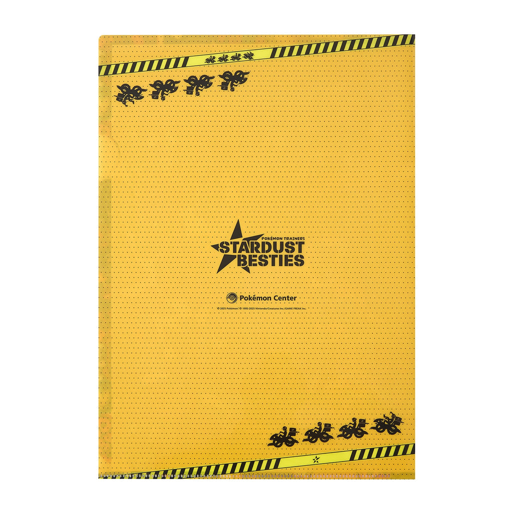 A4 clear file set of 2 POKÉMON TRAINERS -STARDUST★BESTIES-