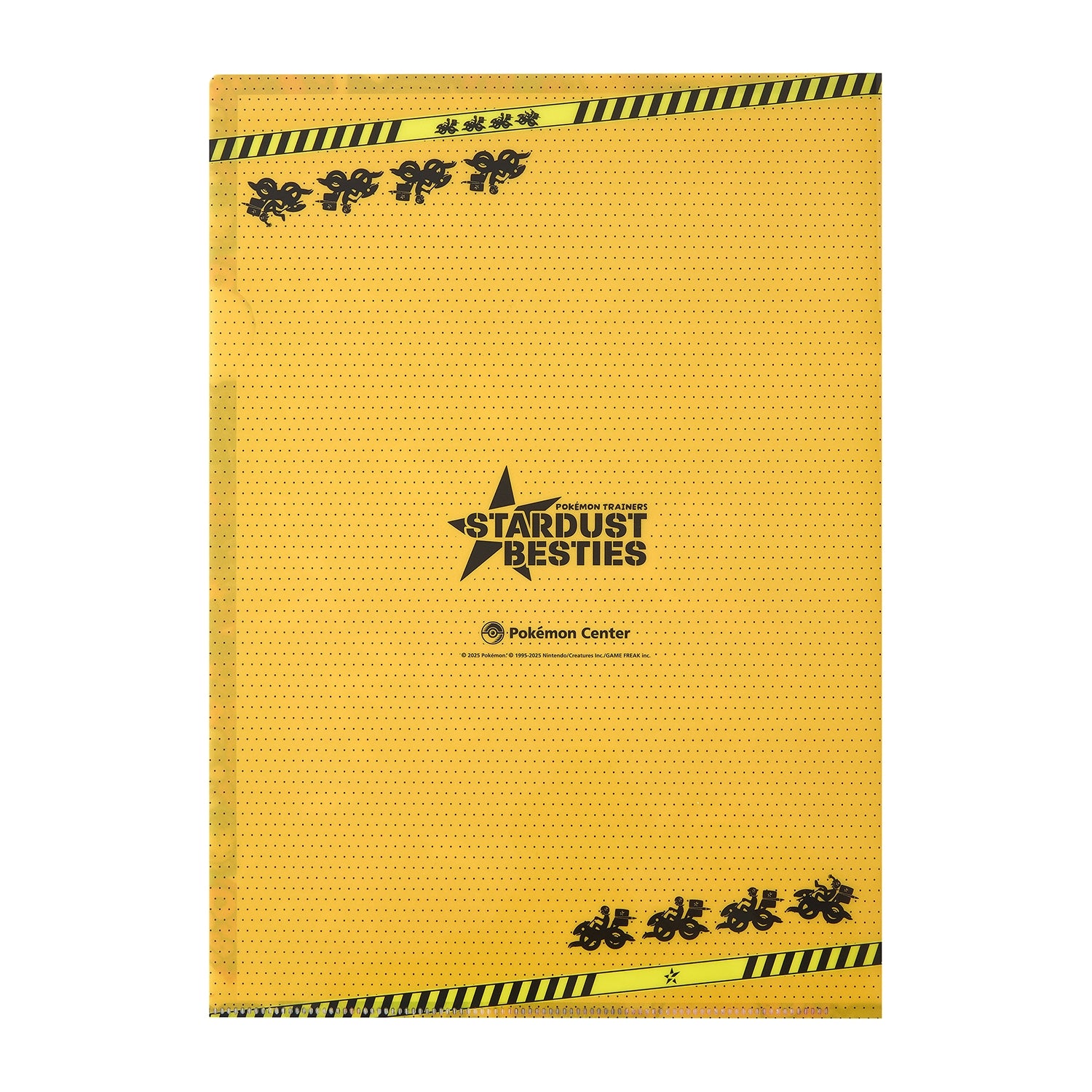 A4 clear file set of 2 POKÉMON TRAINERS -STARDUST★BESTIES-