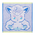 Alolan Vulpix Hand Towel from Japan with colorful Psycho Soda design