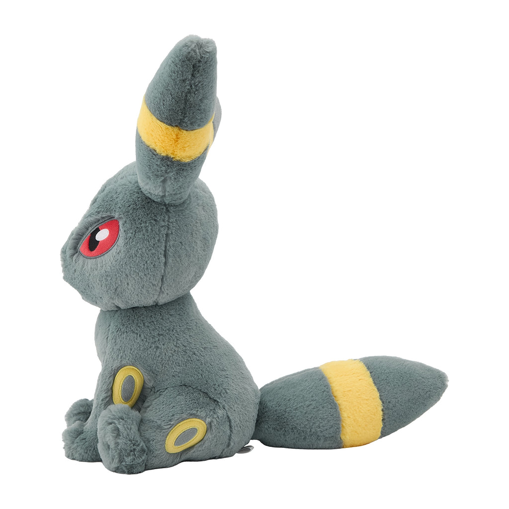 Japanese Pokemon Blacky plush, soft and cuddly anime toy with bright eyes