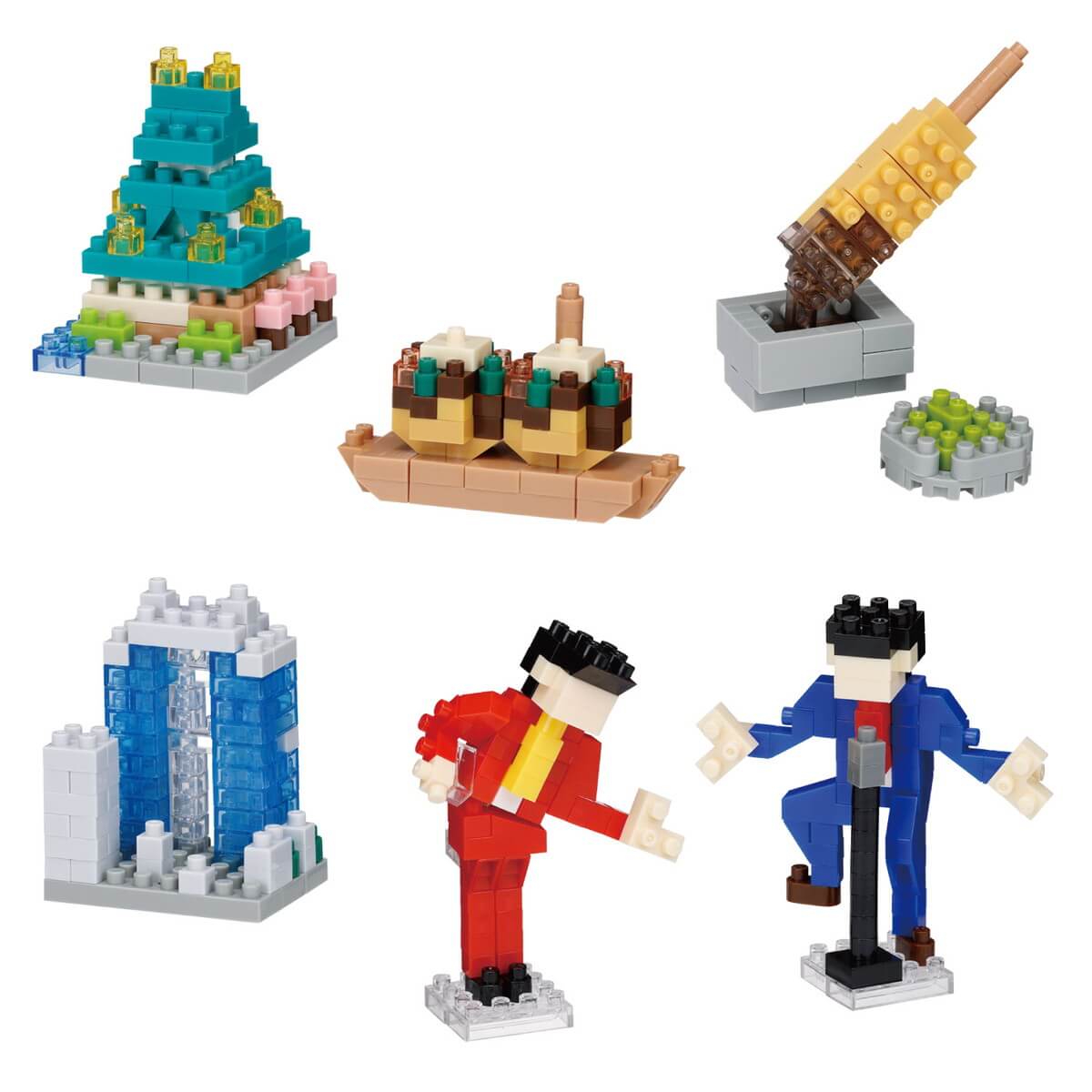 Nanoblock Mini Nano Osaka (BOX)