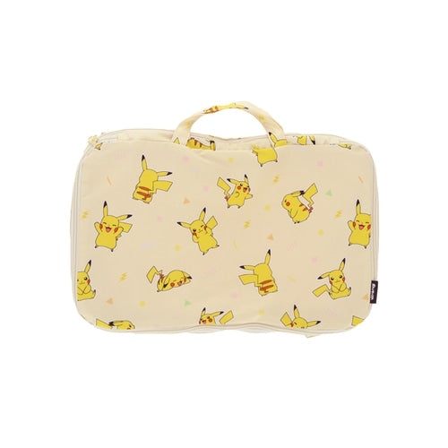 Pikachu Compression Organizer with mesh pouch from Japan, official Pokemon Center product