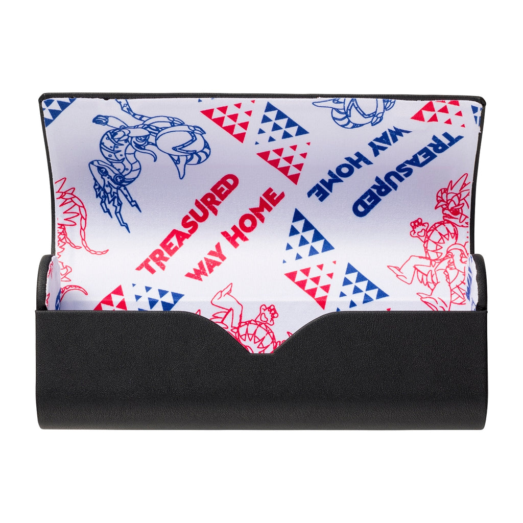 Pokemon glasses case with soft cloth and sleek design, imported from Japan