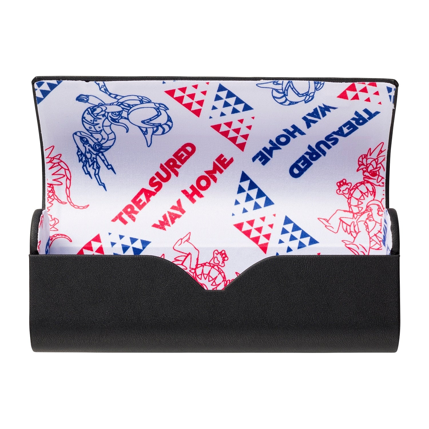 Pokemon glasses case with soft cloth and sleek design, imported from Japan