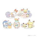 Set of 5 Pokemon stickers featuring Charmeleon, a fire-type Pokemon from Japan