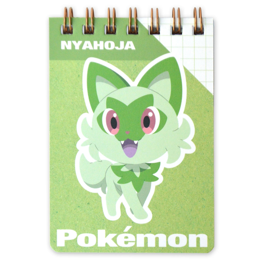 A7 mini ring memo Nyaoha with Sprigatito design from Japan