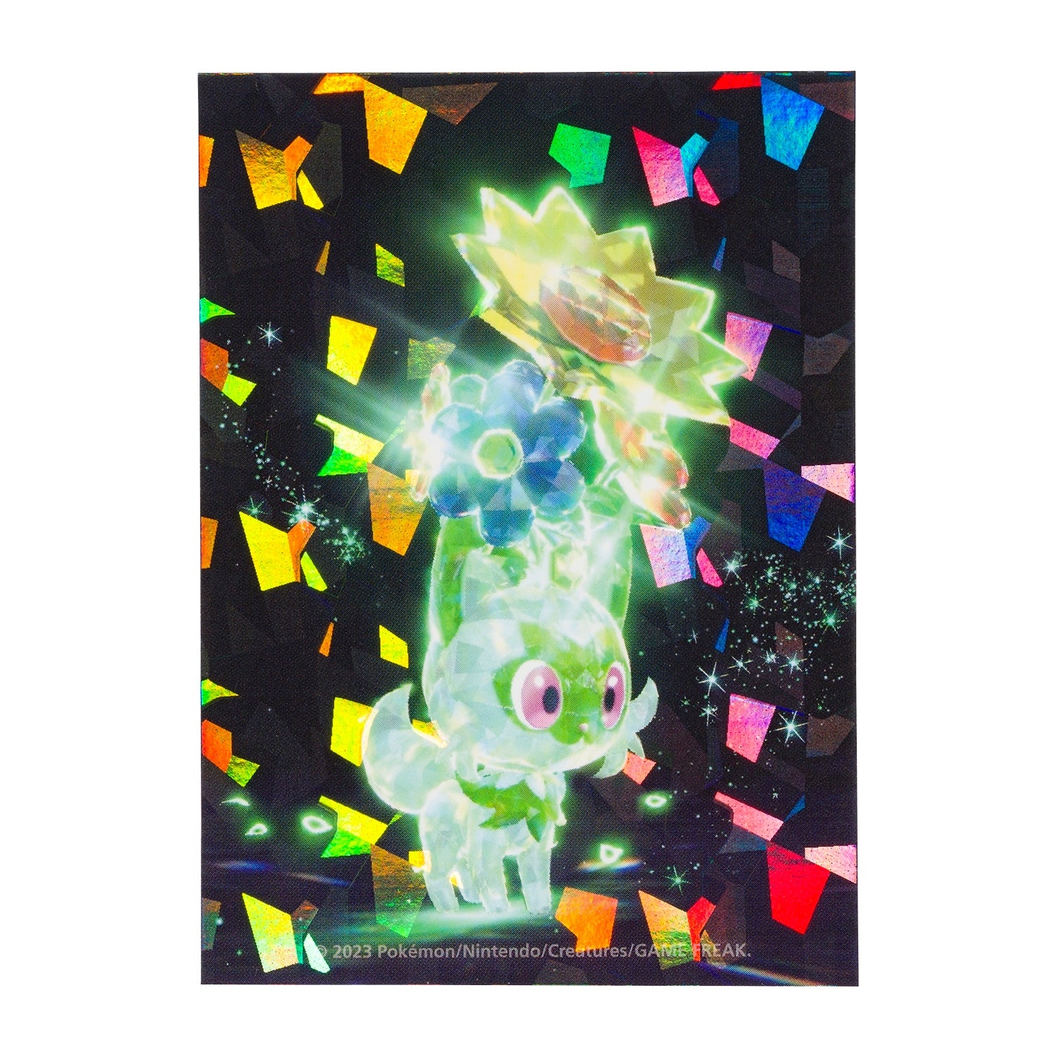Pokemon Sticker - Sprigatito design from Japan, featuring a cute Grass Cat Pokemon