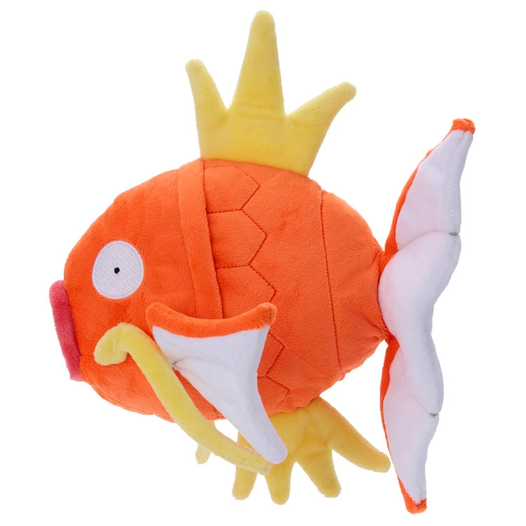 Authentic Pyokorin Magikarp plushie with detailed face from Japan