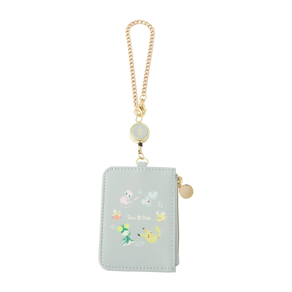 Pass case with reel TeraCute