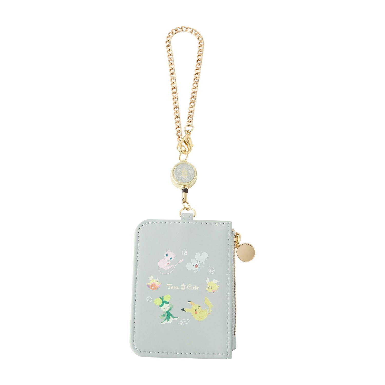Pass case with reel TeraCute