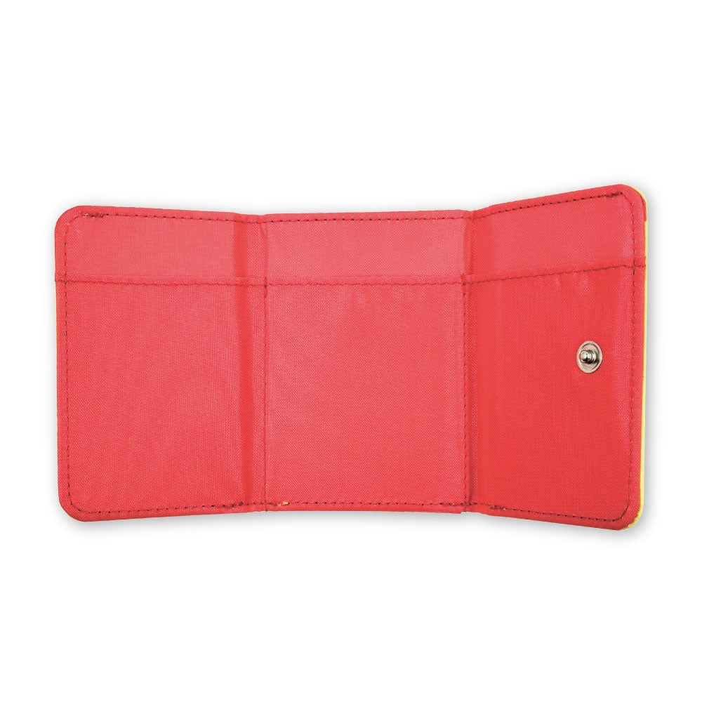Tri-fold wallet color logo Pikachu