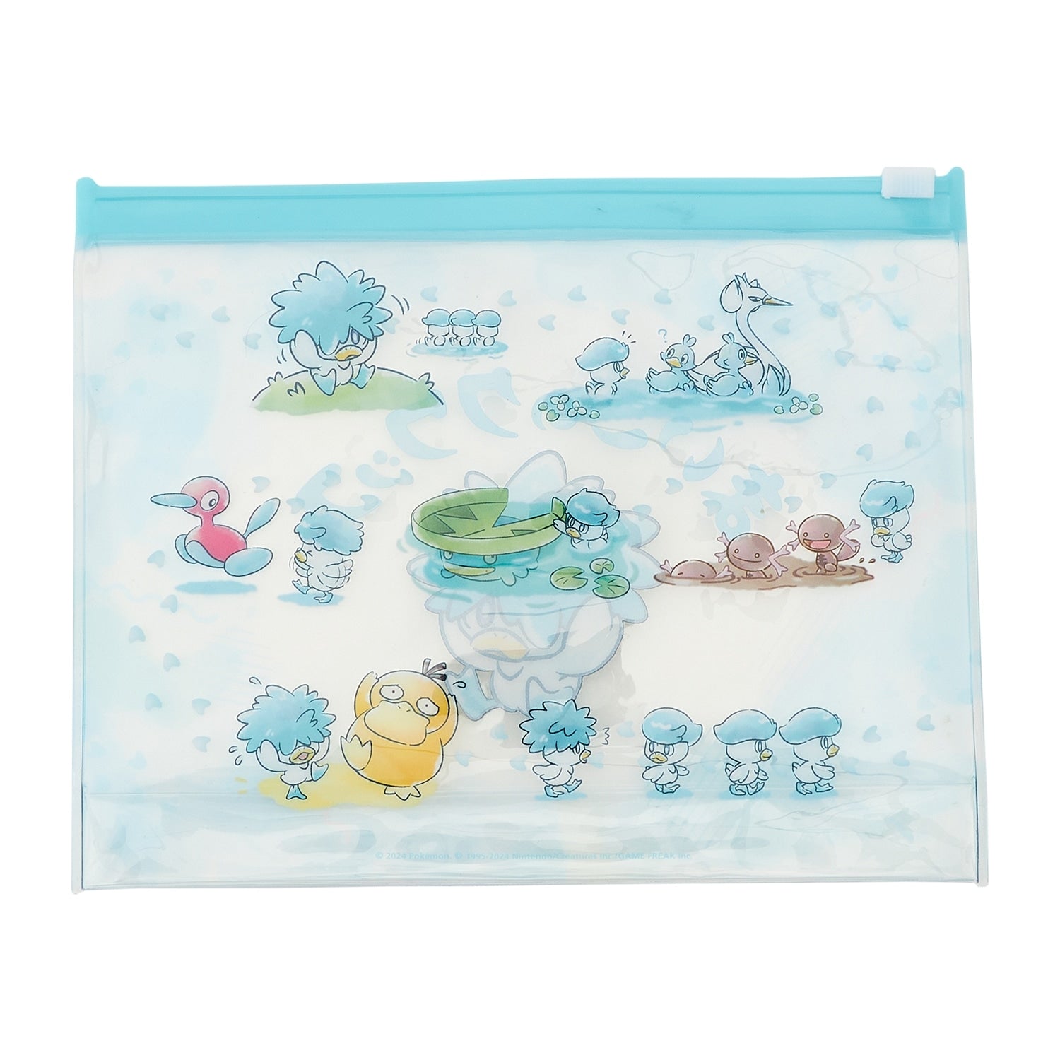 Clear pouch & travel bottle set Maigo no Kwass