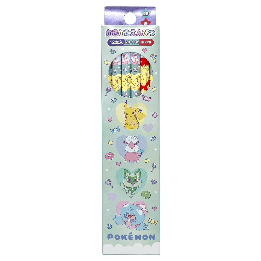 Kakikata Pencil 2B Silver Scroll, a collectible pencil with a silver scroll design from Japan