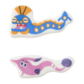 Pair chopstick rest set POKÉMON NYORO NYORO FRIENDS Huntail & Sakurabis