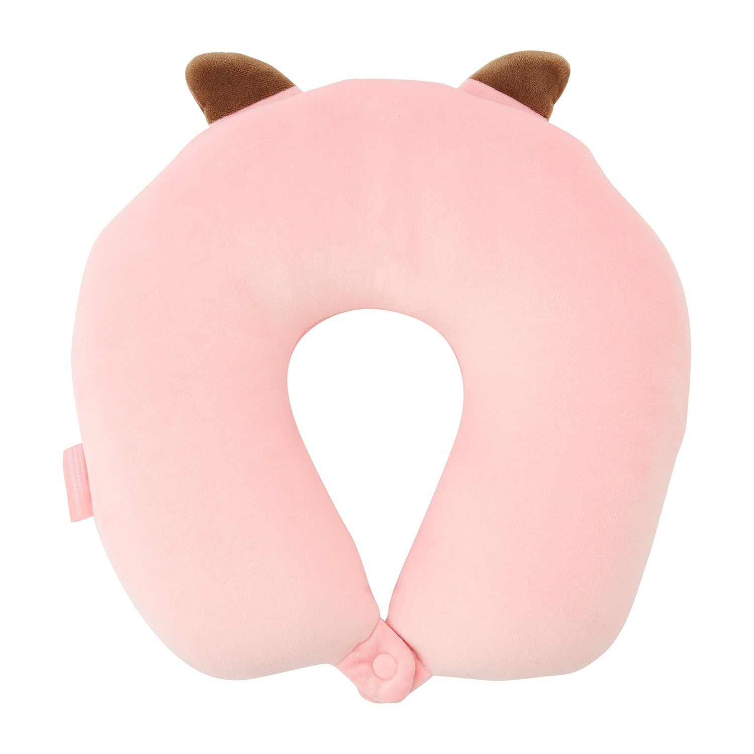 Japanese collectible Clefairy neck pillow with pastel colors
